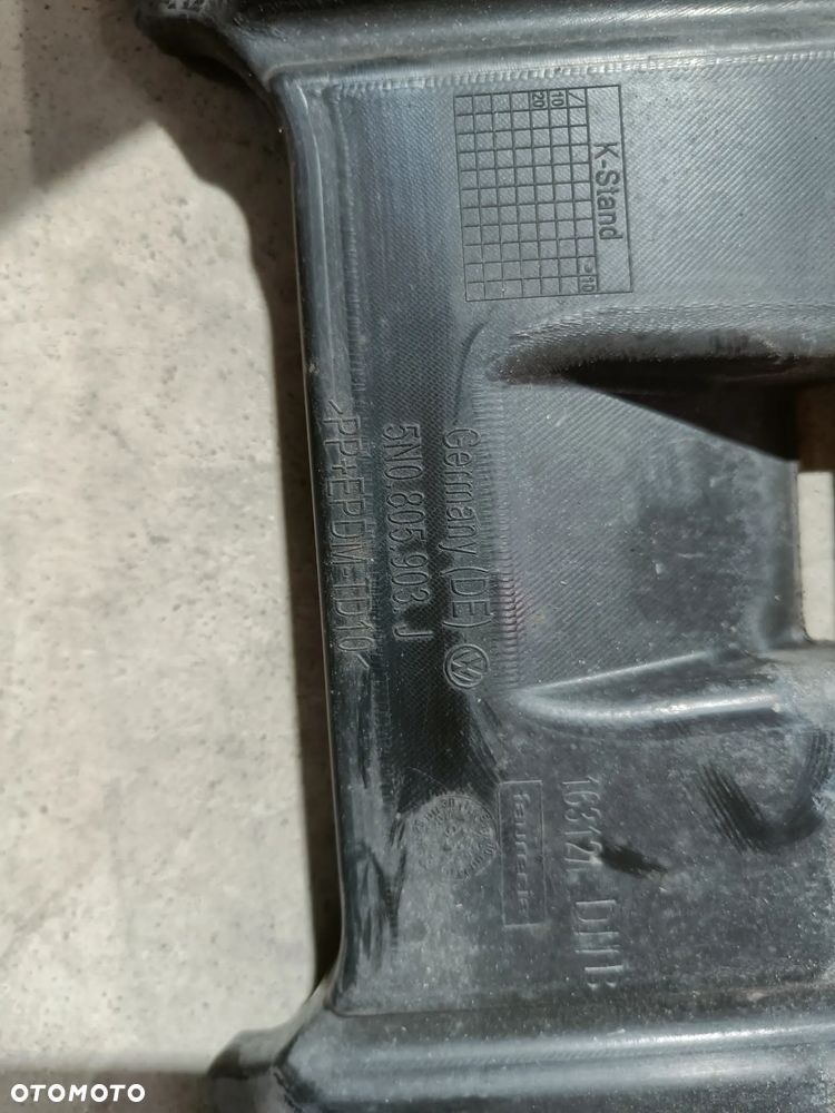 Dokładka dolna zderzaka VW Tiguan I lift FL Hokej  5N0805903J - 19
