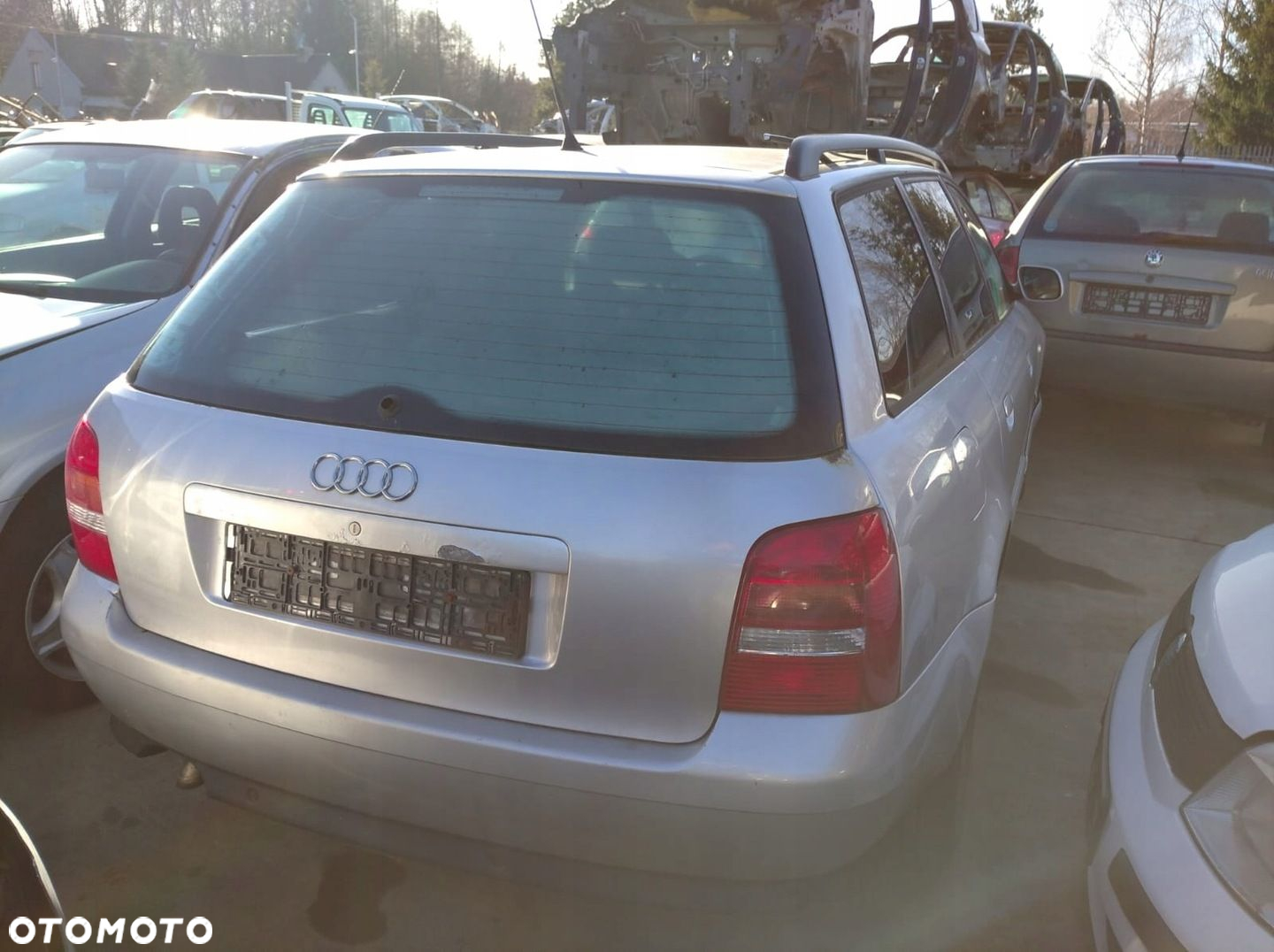 AUDI A4 B5 8D5 KOMBI AVANT LIFT 99- KLAPA BAGAŻNIKA SZYBA TYŁ TYLNA LY7W - 2