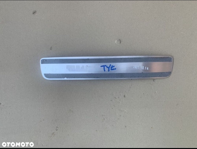 listwa progowa Initiale Paris tył Renault Koleos II 2 lift - 2