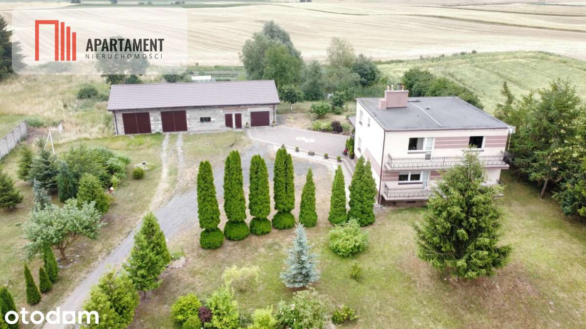 Dom 156m² + Hala/Garaże  160m² | Działka 5800m² - Pełny obrazek: 4/20