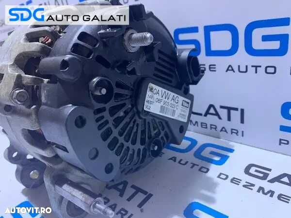 Alternator 140A 14V Volkswagen Jetta 1.9TDI BLS 2005 - 2011 Cod 06F903023C 06F903023A - 4