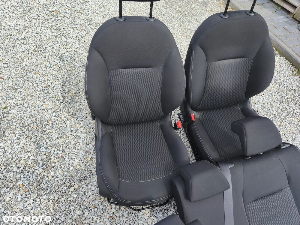 FOTELE PRZÓD TYŁ WNĘTRZE  PEUGEOT 208 I LIFT - 6