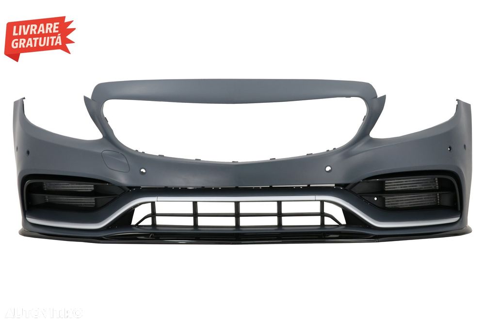 Pachet Exterior Mercedes C-Class W205 Sedan (2014-2020) C63 Design- livrare gratuita - 2