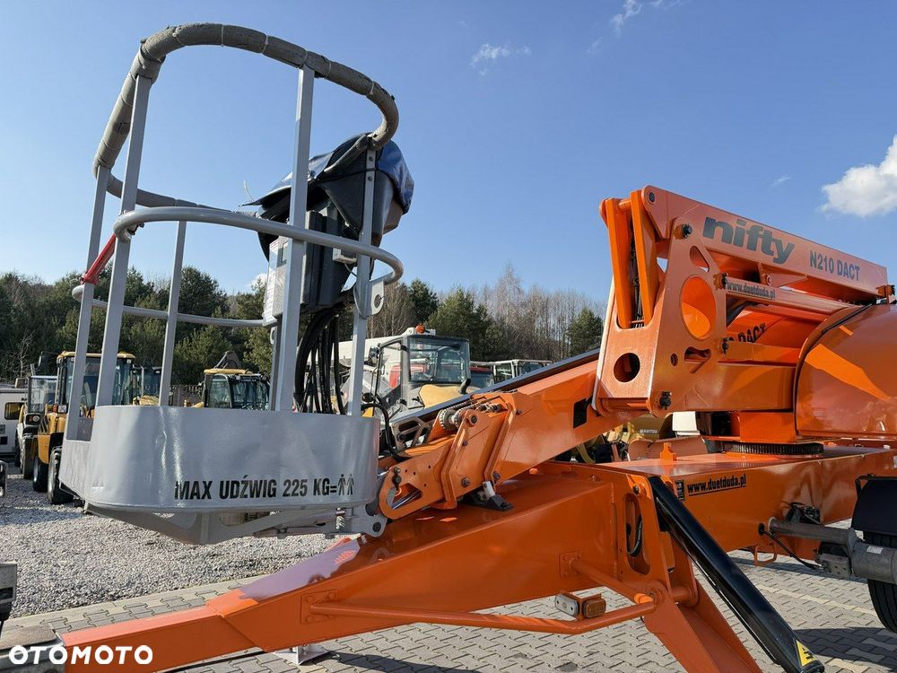 Nifty NL 210 DACT 21m Podnośnik koszowy Zwyżka na przyczepie - 8