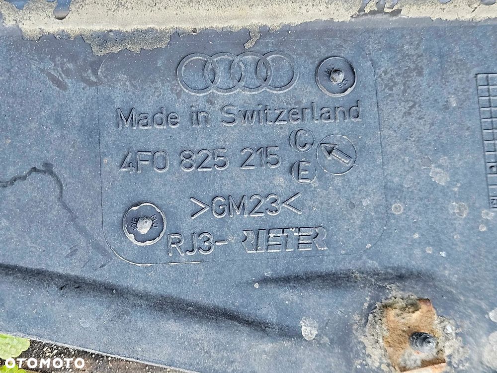 Osłona Podłoga Spod Wyciszenie Osłony Diesel Audi A6 C6 Sedan Kombi Ośka - 29