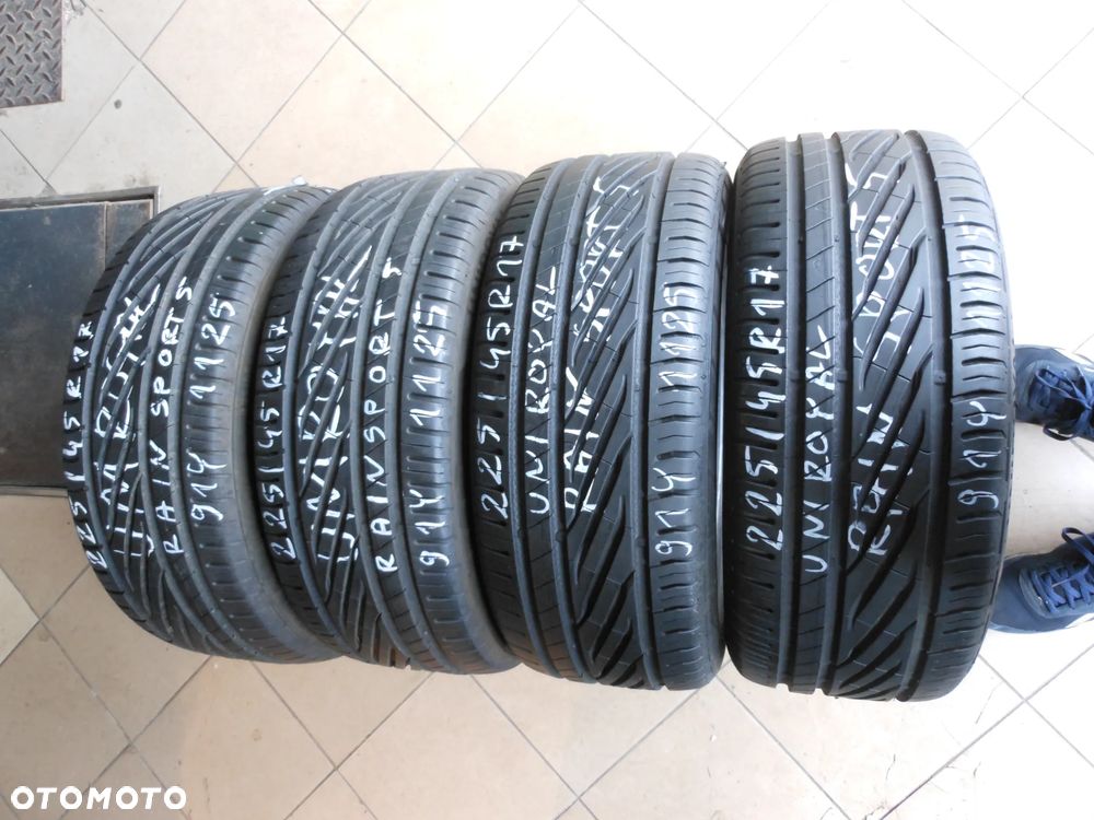 Opony 225/45r17 uniroyal rain sport 5 8,2mm lato komplet - 1