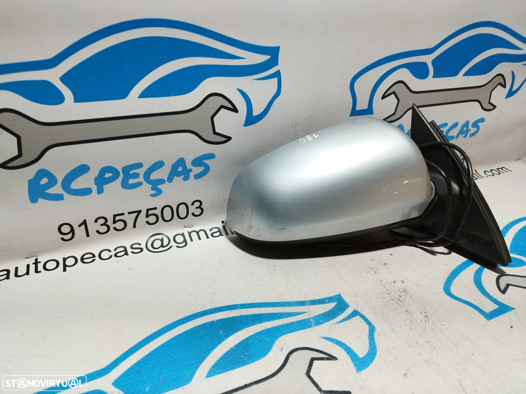 ESPELHO RETROVISOR DIREITO AUDI A4 B6 8E1858531A 8E1858531 ELETRICO AQUECIDO ESPELHOS RETROVISORES - 5