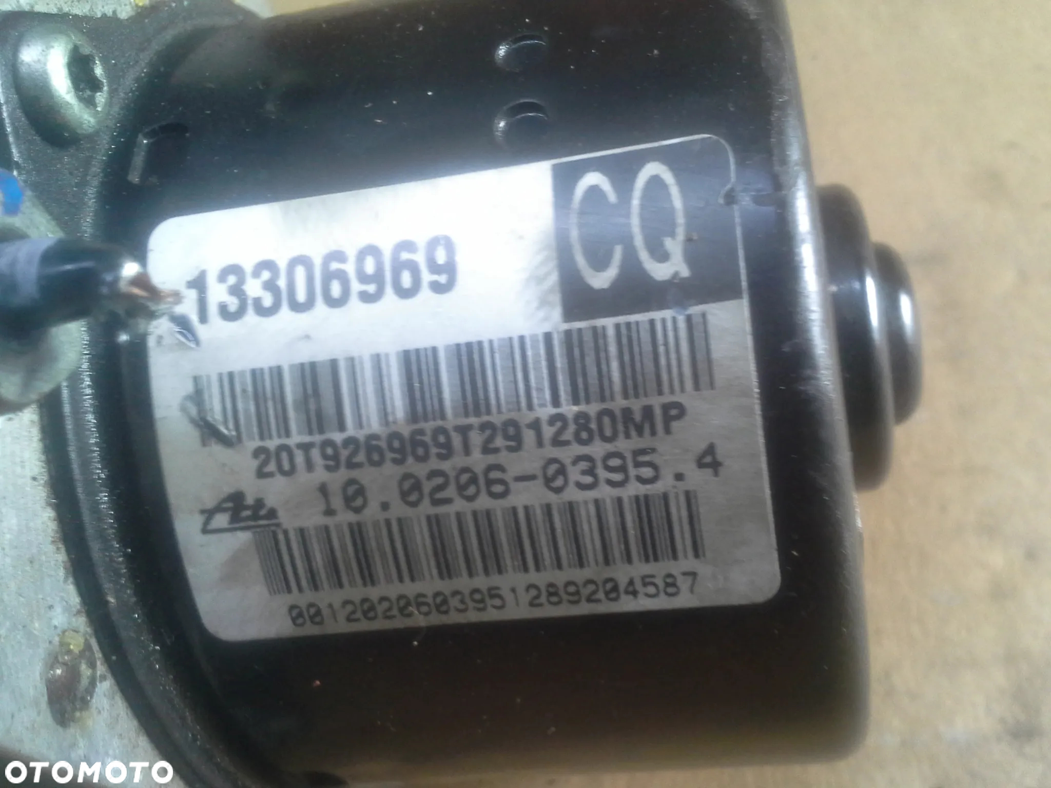 Chevrolet Cruze pompa sterownik abs 13306969 plus wtyczka z wiązką - 10