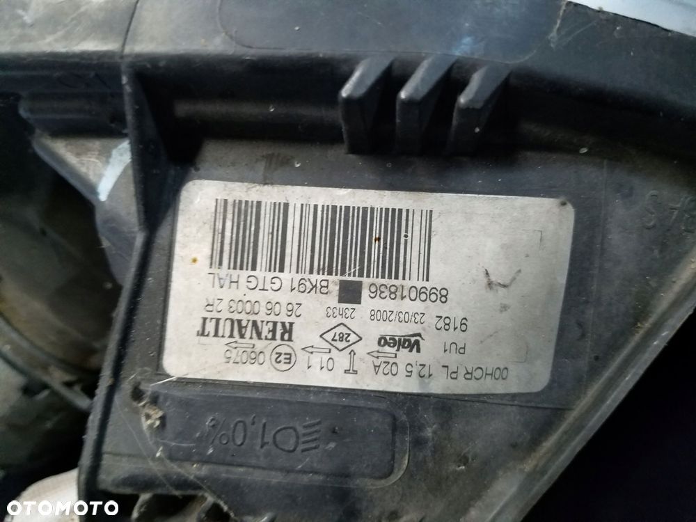 lampa przód prawy renault laguna iii - 6