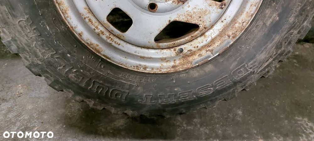 ZAPAS TROOPER ISUZU 15X6J 6X139.7 BRIDGESTONE DESERT DUELER 215SR15 - 7