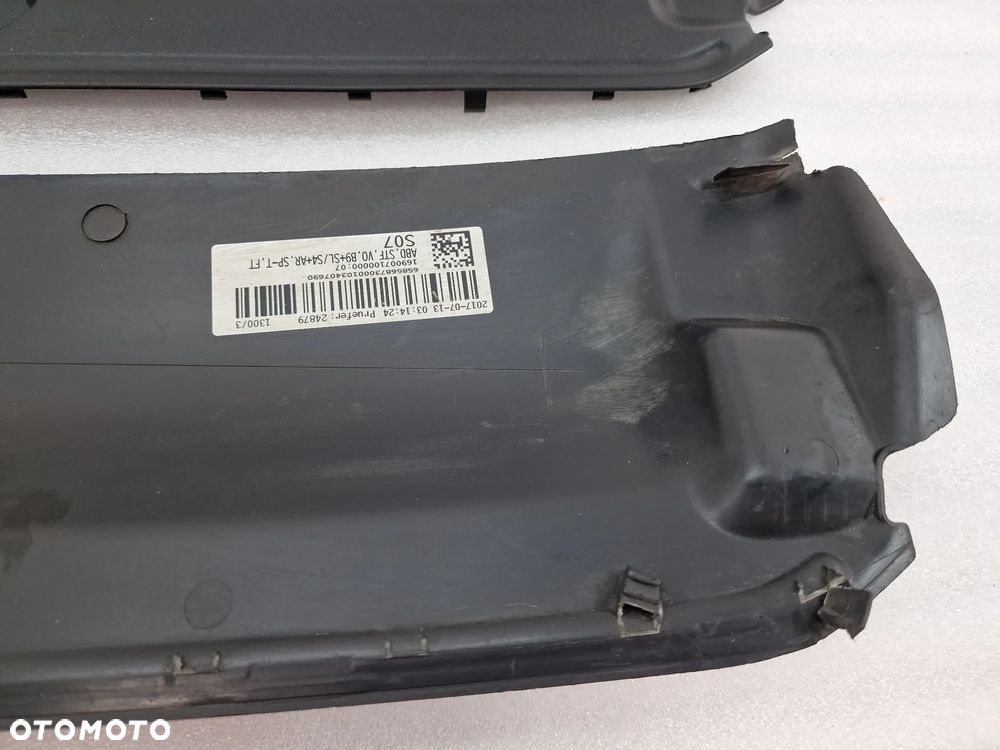AUDI A4 B9 8W0 14- , LIFT 18- OSŁONA / NAKŁADKA PASA PRZEDNIEGO PRZÓD , NR 8W0807081 , 8W0807081F , NR AUKCJI OP80 - 5