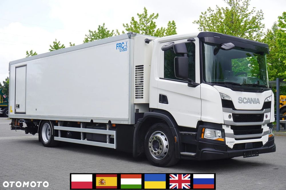 Scania P280 4x2 / Chłodnia 17 EPAL / 140 tys. km! / Hultsteins HS15FV - 1