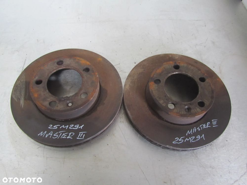 Renault Master III Movano B 10R ->2.3 DCI tarcze hamulcowe - 1