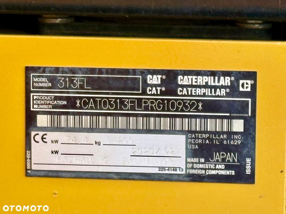 Caterpillar 313FL 14Ton - 19