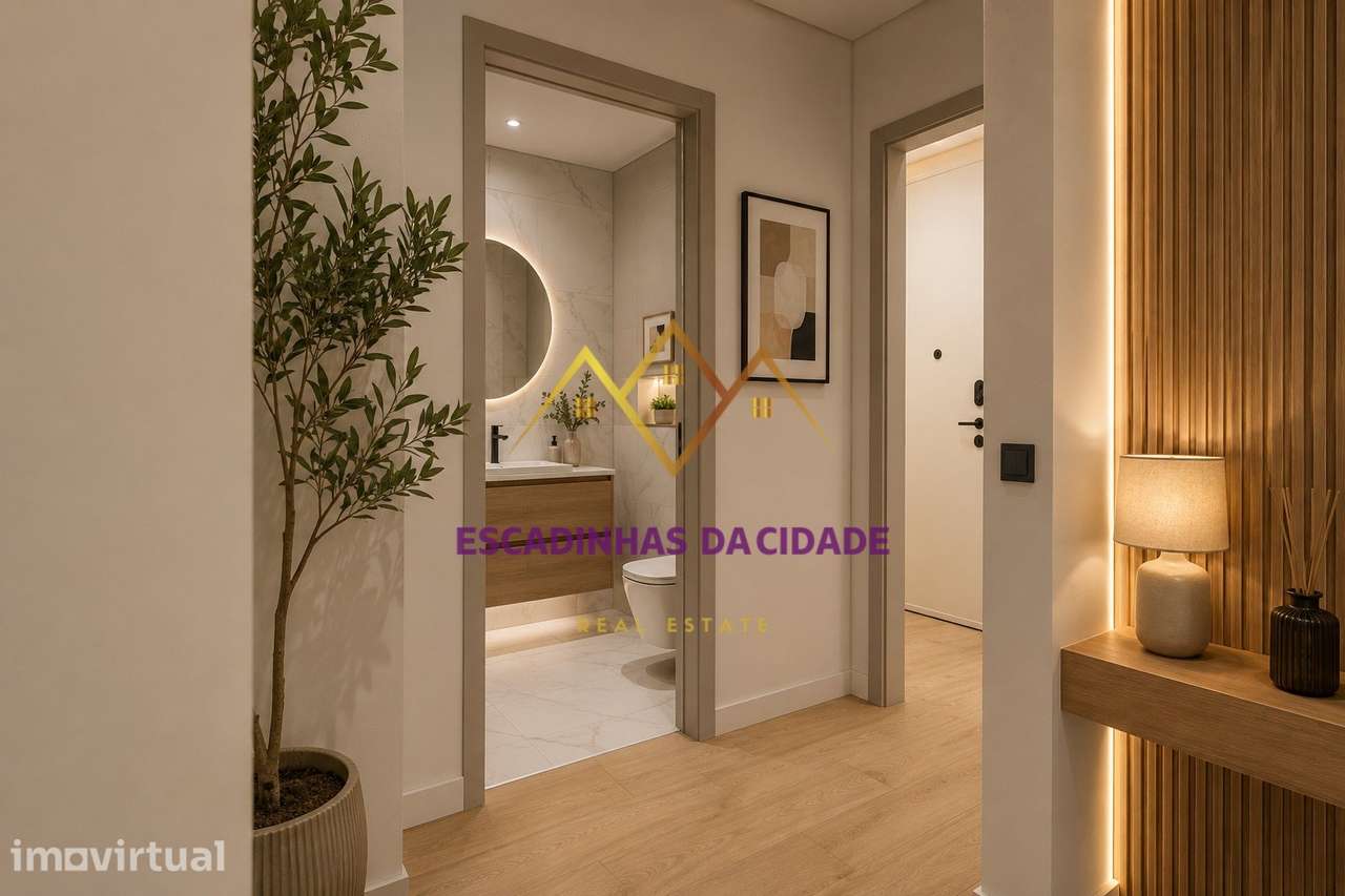 Onde a Modernidade Encontra o Conforto | Apartamento T1 com estacionam - Grande imagem: 5/59