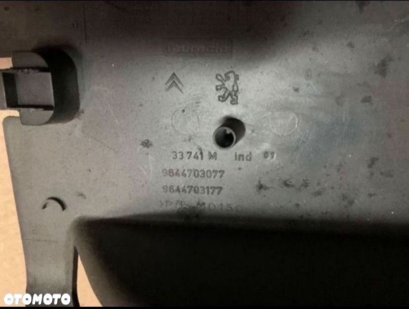 9644703077 osłona obudowa stacyjki peugeot 407 - 3