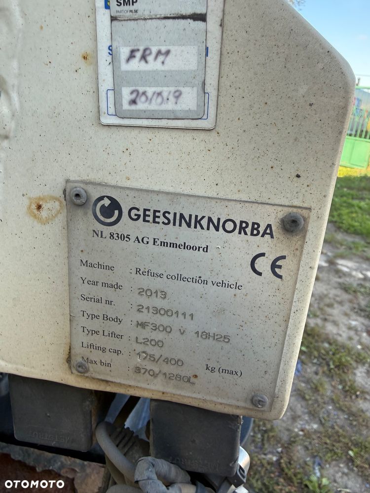 Volvo FE340 SMIECIARKA DWUKOMOROWA NORBA 20.8m3 6x2 euro5 - 7
