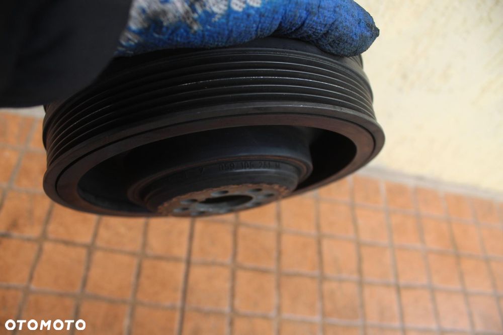 KOŁO PASOWE WAŁU AUDI A4 B6 2.5 TDI 059105251M - 5