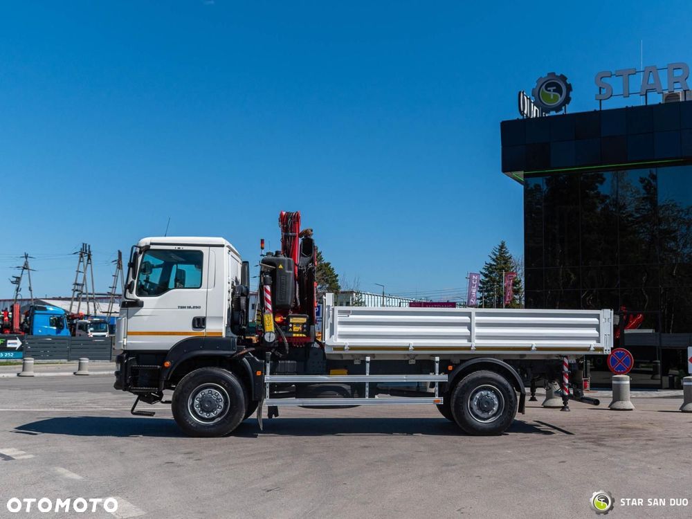 MAN TGM 18.250 4x4 FassiI F215A.0.23 Active HDS Żuraw - 15