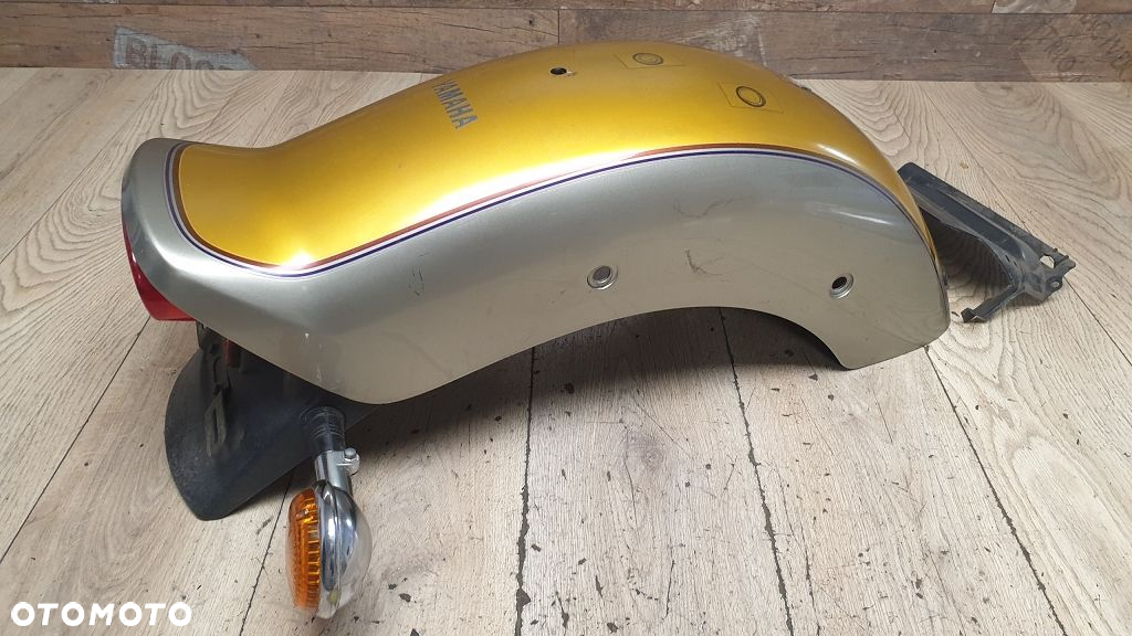 Błotnik tył lampa kierunkowskaz chlapacz Yamaha XVS1100 Drag Star Custom - 7