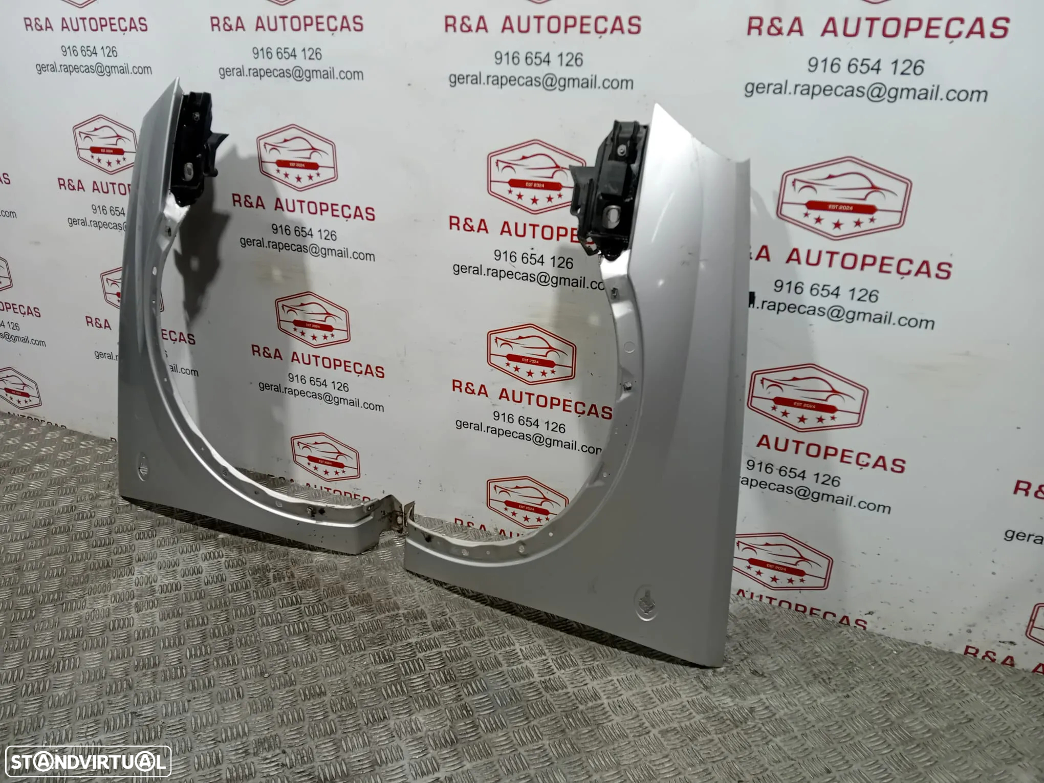 Guarda Lamas Direito Esquerdo Opel Corsa C Original - 2