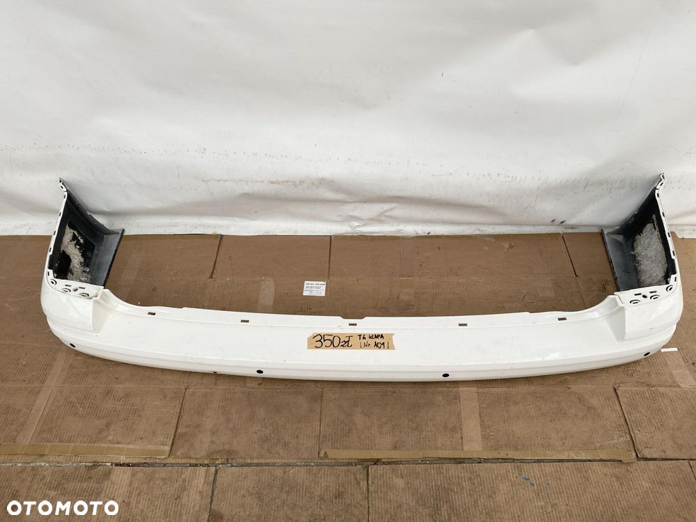 VW T6 T6.1 TRANSPORTER MULTIVAN CARAVELLA 15- Zderzak tył tylny 4X PDC - 1