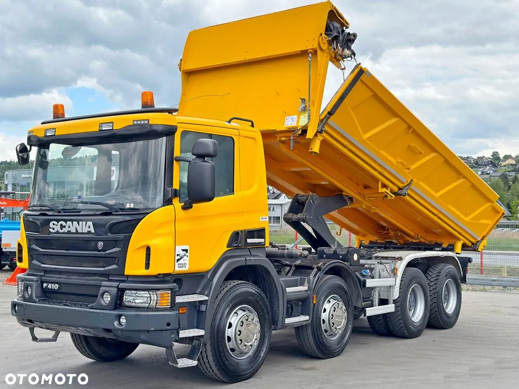 Scania P 410 * WYWROTKA 6,00m * 8x4 * STAN BDB! - 5