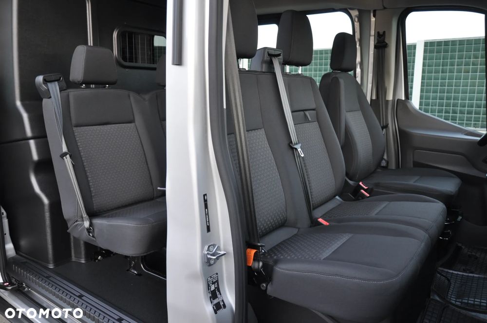 Ford TRANSIT DCIV MCA 2.0 New EcoBlue 170 KM A6 FWD Limited Brygadowy 6 osobowy 350 L3H2 Fabrycznie Nowy Dostępny od Ręki!!! - 19