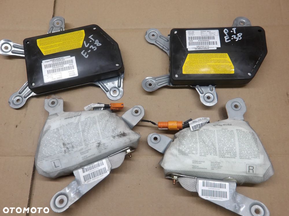 BMW E38 LIFT 99-01r. PODUSZKA AIRBAG DRZWI PRAWY LEWY PRZÓD lewy tył - 1