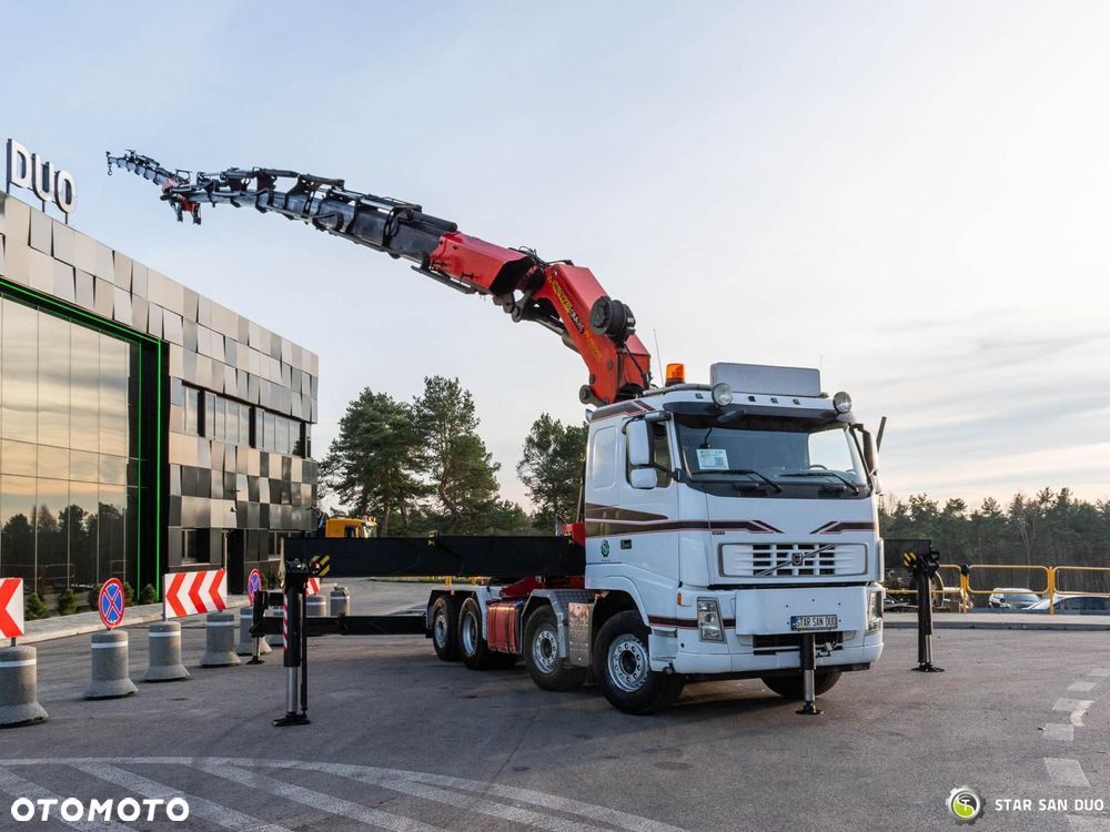 Volvo FH 520 8x2 PALFINGER PK 100002 HDS Żuraw Fly Jib - 3