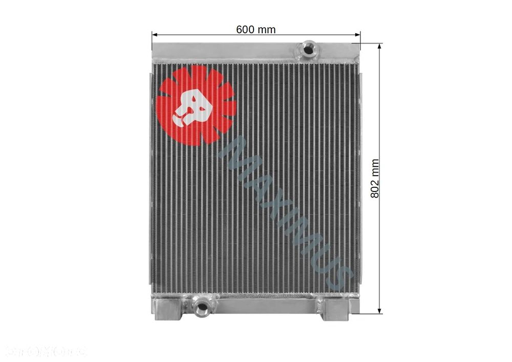 NOWA CHŁODNICA OLEJU VOLVO EW140 EW160 EW180 EW200 14377286 VOE14377286 - 3