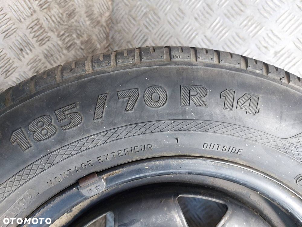 KOŁO FELGA ZAPAS 4X108 5,5Jx14 FI57,1 185/70R14 AUDI 80 B4 431601025L - 2