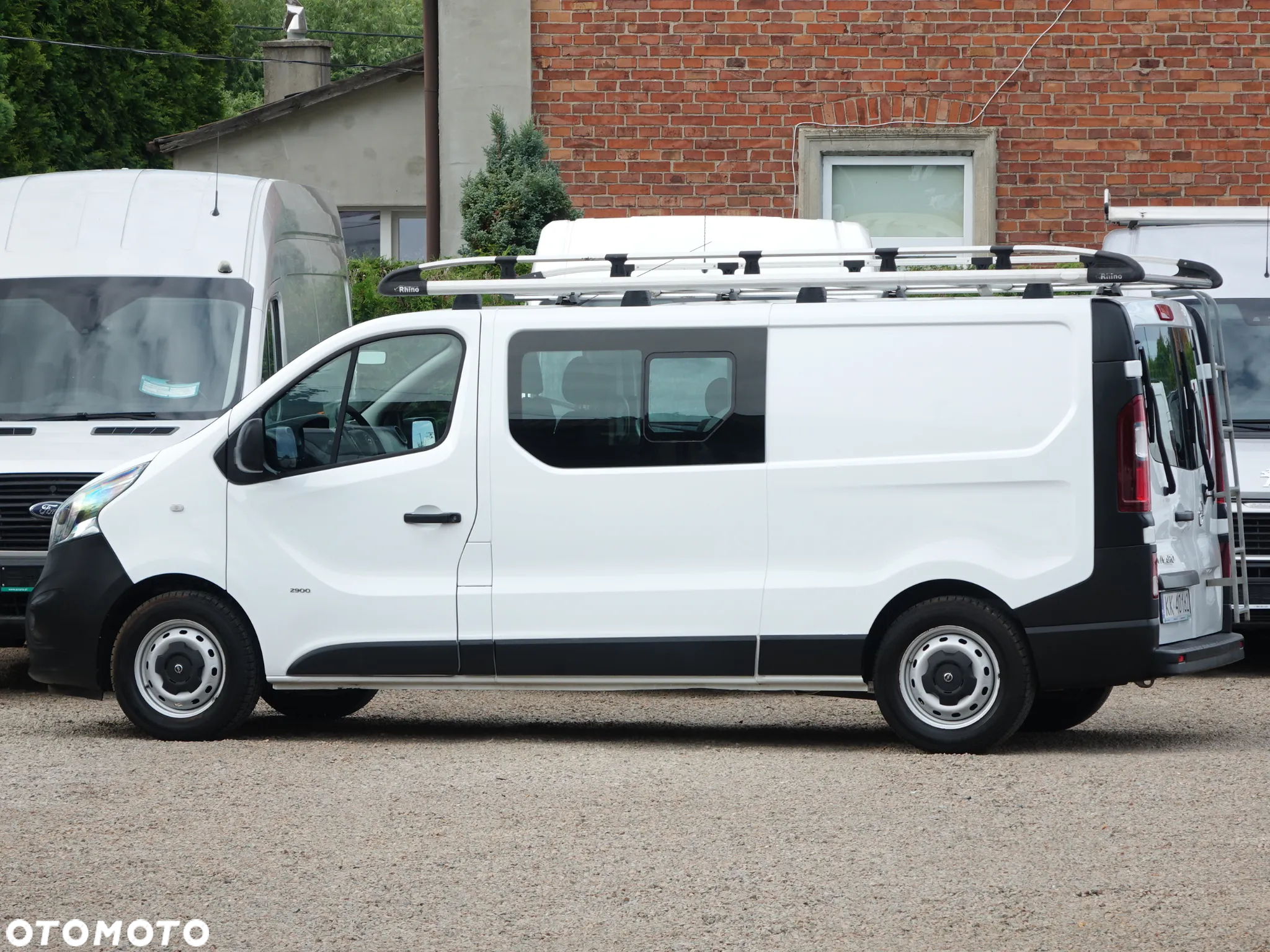 Opel Vivaro brygadówka LONG L2H1 + bagażnik dachowy - 3