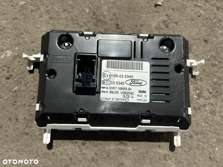 Wyświetlacz radia Ford Grand  C-MAX MK2 II EM5T-18B955-BA - 2