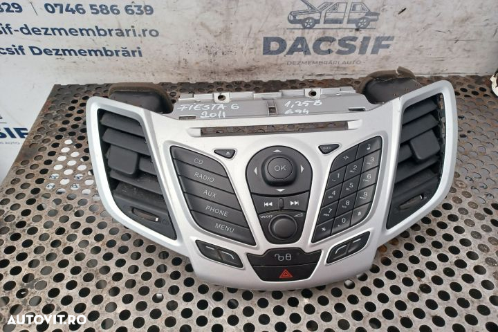 Consola centrala Ford Fiesta 6  [din 2008 pana  2013] seria Hatchback 5-usi 1.25 MT (60 hp) - 5