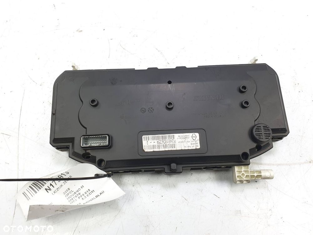 LICZNIK ZEGAR OPEL MOVANO III P248103635R - 3
