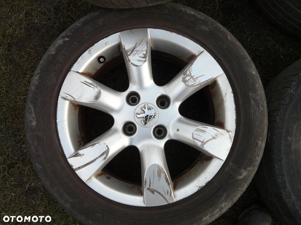 Felgi aluminiowe koła 205/55/16 4x108 Peugeot 207 307 308 - 5