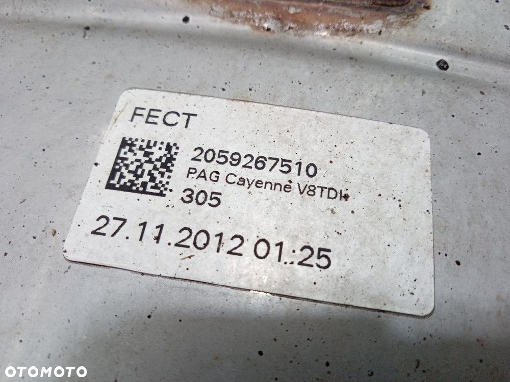 PORSCHE CAYENNE II 7P5 4.2D WYDECH TŁUMIK KOŃCOWY KPL 2059267510 - 3