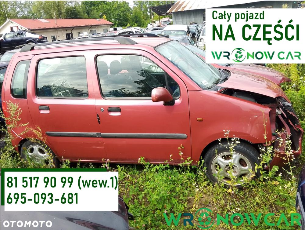 Opel Agila A (00-07r.) 1.2 B 74KM. Silnik Z12XE Skrzynia ML1 lakier 50U. Cały na części. GWARANCJA !!! - 1