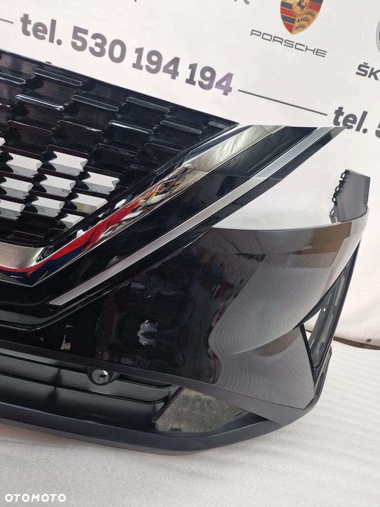 NISSAN QASHQAI 3 III 21- ZDERZAK PRZEDNI PRZÓD + GRILL / ATRAPA POD KAMERĘ , NR 620226UA0H , NR AUKCJI NZ1358 - 28