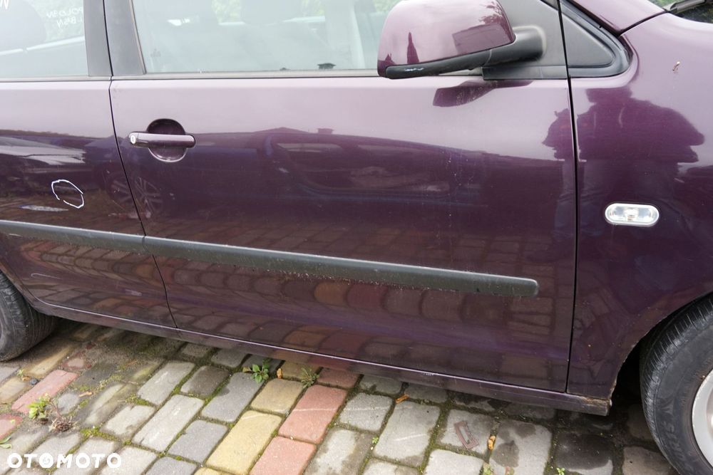 DRZWI PRZEDNIE PRAWE POLO IV 9N 5D HB LC3W  FIOLETOWY VOLKSWAGEN 2001-2004 - 4