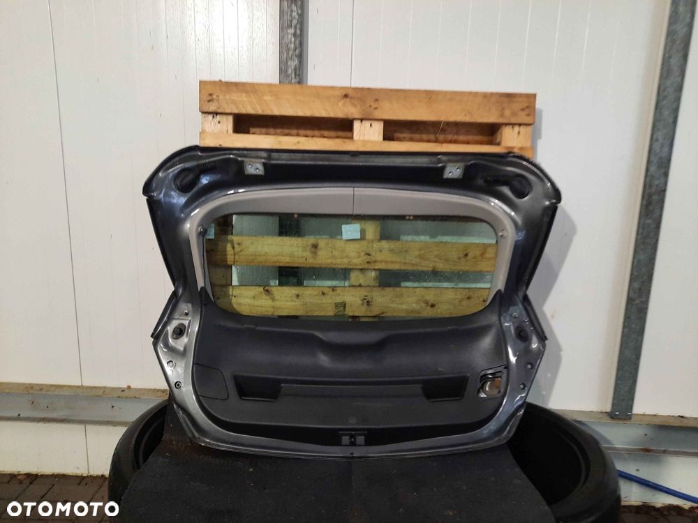 / KLAPA TYŁ TYLNA BAGAŻNIKA OPEL ASTRA J IV 4 Z177 SZARY 5D 5 DRZWI HB - 7