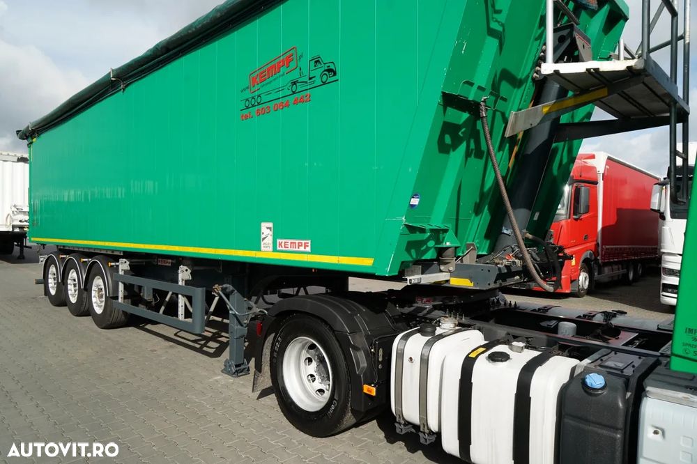 Volvo FH 500 / KIT / HIDRAULICĂ / RETARDER / I-SAVE / I-PARK COOL + BASCOLĂ KEMPF 60m3 / PUNȚĂ RIDICATĂ / 2021 - 12