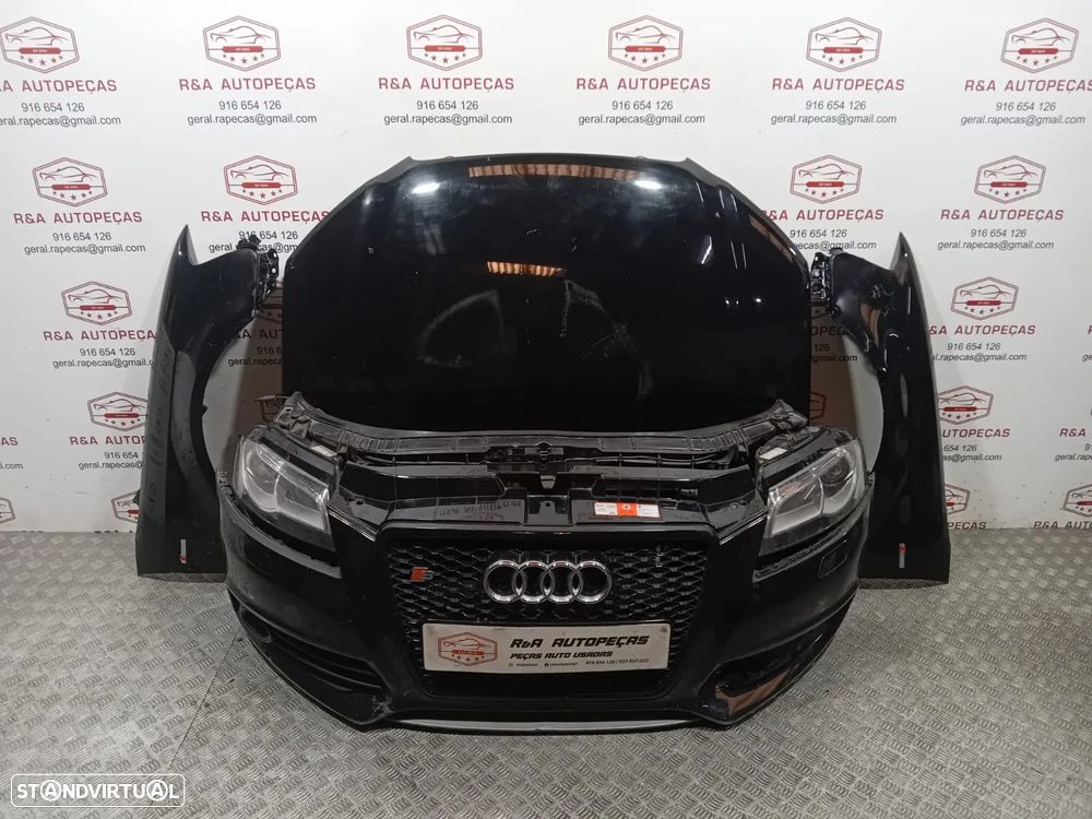 Frente Completa Audi A3 8P Facelift S Line com Parachoques do S3 Faróis Xénon Original - 12