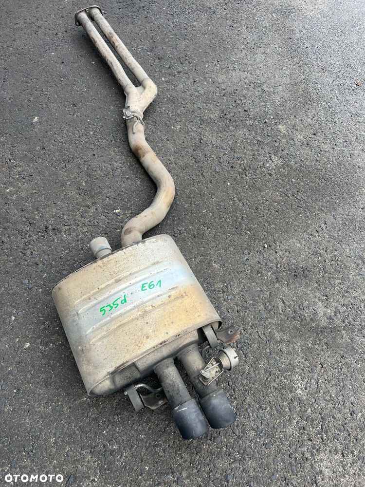 Wydech e60 535d e60 e61 3.5d biturbo 272KM tłumik końcowy - 1