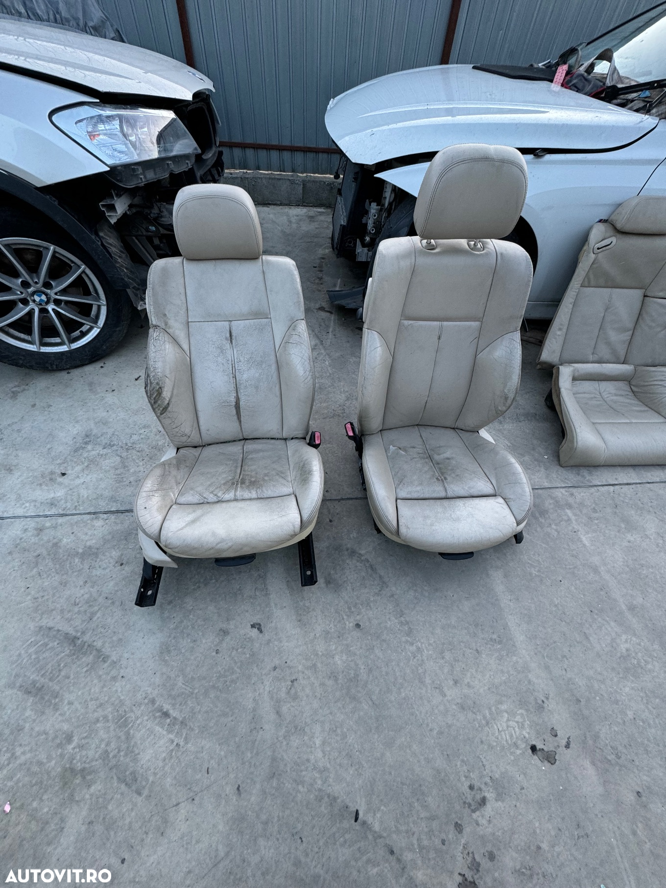 Interior piele scaune sport full electrice bmw seria 6 e63 - 2