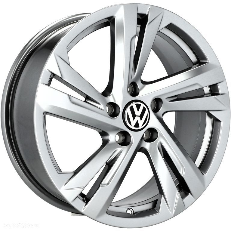 4x Felgi 17 m.in. do VW Arteon Golf 7 8 Passat B7 B8 B9 T-Roc Taos Tiguan III Touran - 2GA601025AM - 3