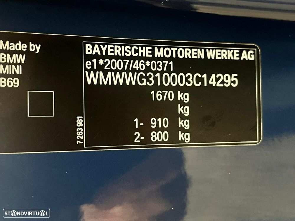 MINI Cabrio Cooper Sidewalk Special Edition - 51