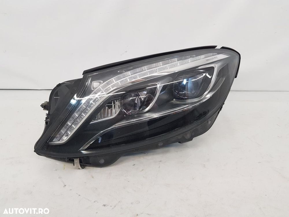 Far stanga full led ILS Mercedes S Class W222 dupa 2014 - 1