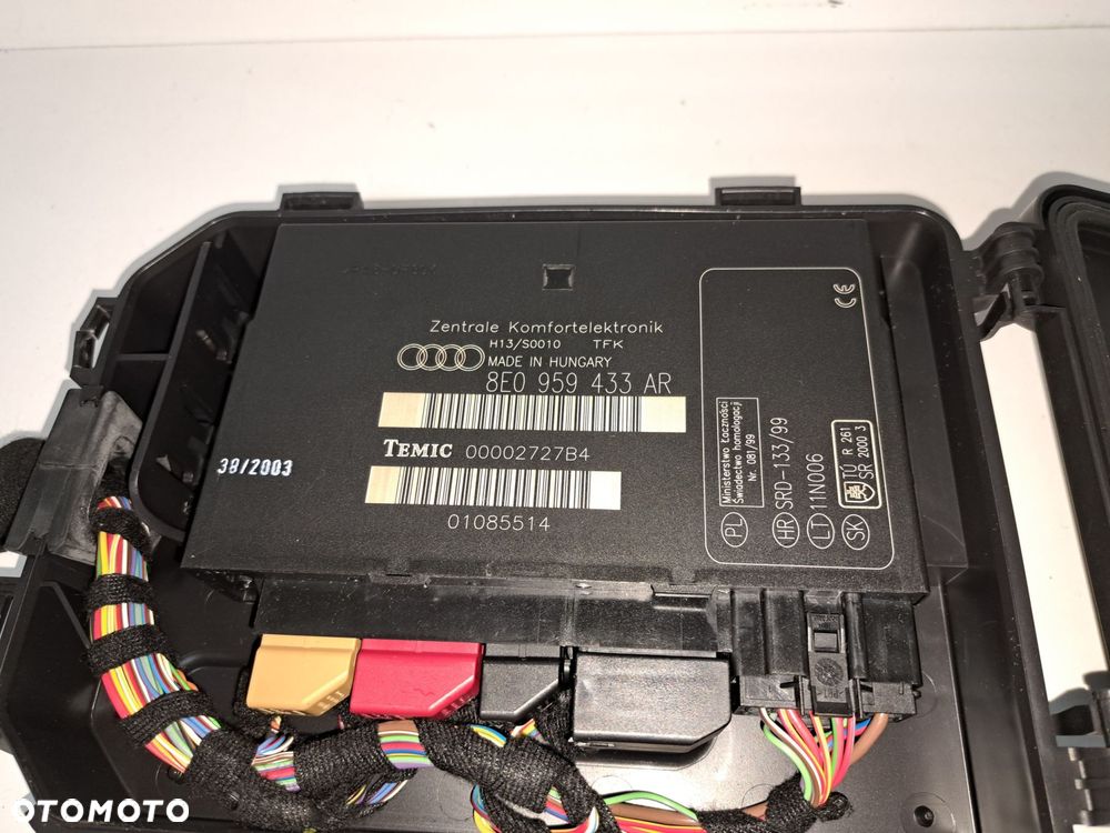 AUDI A4 S4 B6 8E0959433AR MODUŁ KOMFORTU - 2